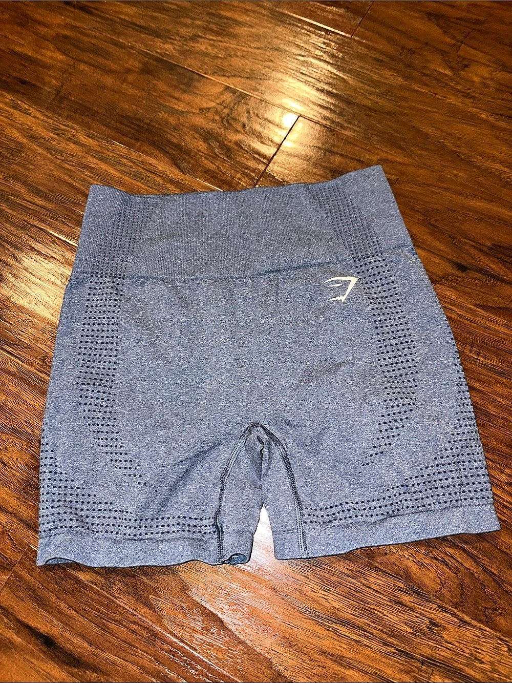 Gymshark Vital Seamless 2.0 Shorts Blue Small